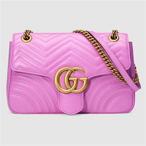 gucci marmont medium candy pink|Gucci Marmont 2.0 crossbody.